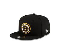 New Era Boston Bruins NHL Injection Black 9Fifty Adjustable Snapback Cap