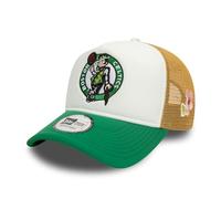 New Era Boston Celtics Trucker Cap NBA Floral Embroidery Adjustable hat Basketball Summer White Green