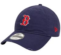 New Era Boston Red Socks Distressed 9twenty Curved Cap Blue