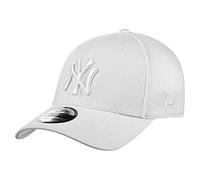 New York Yankees Gray Basic 59FIFTY Fitted, White, 7 1/4