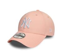 New Era League Essential 9FORTY New York Yankees Cap Pale Pink White Kids - 4-6