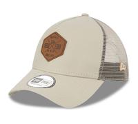 New Era Unisex Heritage Patch 9Forty AFrame Trucker Cap Beige