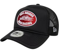 New Era Hell Hounds 9FORTY A-Frame Trucker Hat - Black - Size ONE SIZE