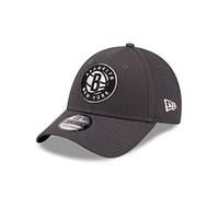 New Era Brooklyn Nets NBA Essential Graphite 9Forty Adjustable Cap - One-Size