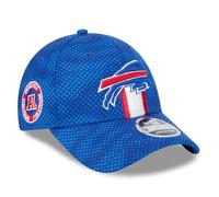 New Era Buffalo Bills NFL 2024 Sideline Blue 9Forty Adjustable Stretch Snapback Cap