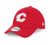 New Era Calgary Flames NHL Injection Red 9Forty Adjustable Snapback Cap