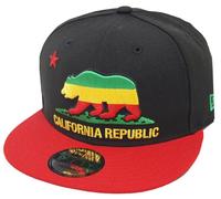 New Era California Republic Tricolor Snapback Cap 9Fifty 950 OSFA Basecap