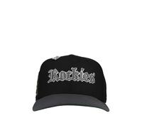 NEW ERA CAP 59FIFTY Colorado Rockies Old English Script 1995 script fitted hat - Black 7 1/4-7 5/8-7 3/4