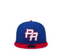 NEW ERA CAP 59FIFTY Puerto Rico fitted baseball cap - Blue 7 1/8-7 1/4-7 3/8-7 1/2-7 5/8-7 3/4