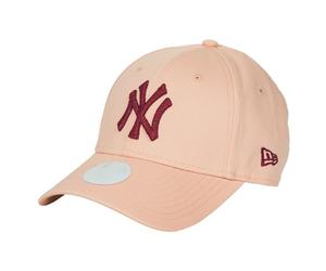New Era Cap FEMALE METALLIC LOGO 9FORTY® NEW YORK YANKEES PRS in Pink One size