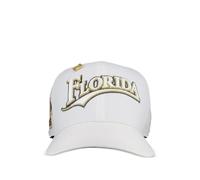 NEW ERA CAP Florida Marlins Pure Royalty patch hat - White 7 1/4-7 5/8-7 3/4