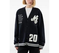 NEW ERA CAP Heritage logo-patch button-up cardigan - Blue S-M-L