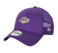 New-Era Cap HOME FIELD 9FORTY TRUCKER LOS ANGELES LAKERS TRP in Purple One size