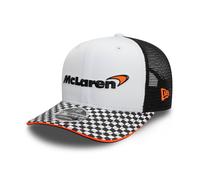 New Era Cap McLaren F1 Formula One Team Checkered 9FIFTY Snapback Trucker Hat