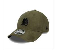New Era Cap Men's AS Roma Football Club Faux Suede Green 9FORTY Adjustable Hat