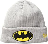 New Era Cap Men's Batman Cuff Knit Beanie, Heather Gray, One Size