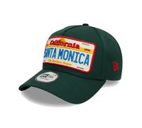 New Era Cap Men's California Santa Monica License Plate E-Frame Snapback Hat