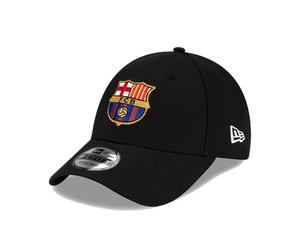 New Era Cap Men's FC Barcelona Barca Team Basic Black 9FORTY Hat