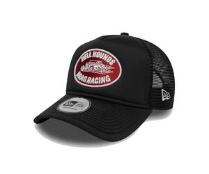 New Era Cap Men's Hell Hounds Drag Racing Vintage Patch Snapback Trucker Hat