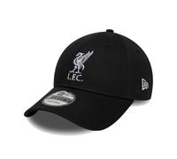 New Era Cap Men's Liverpool FC Team Basic Black & White 9FORTY Adjustable Hat