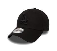 New Era Cap Men's MLB LA Dodgers Team Basic Black Tonal 39THIRTY Stretch Fit Hat