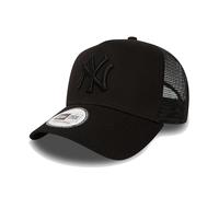New Era Cap Men's MLB NY Yankees Team Basic Black Tonal Snapback Trucker Hat