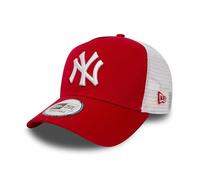 New Era Cap Men's MLB NY Yankees Team Basic Red & White Snapback Trucker Hat
