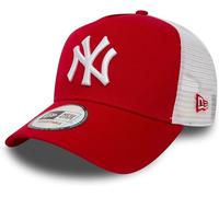 New Era Cap Men's MLB NY Yankees Team Basic Red & White Snapback Trucker Hat