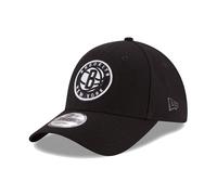 New Era Cap Men's NBA Brooklyn Nets Team Basic Black 9FORTY Adjustable Hat