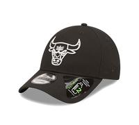 New Era Cap Men's NBA Chicago Bulls Monochrome Outline Repreve 9FORTY Hat