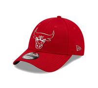 New Era Cap Men's NBA Chicago Bulls Silver Color Foil Logo 9FORTY Adjustable Hat