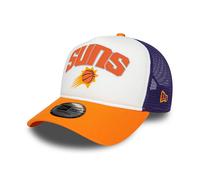 New Era Cap Men's NBA Phoenix Suns Team Retro Orange Snapback Trucker Hat