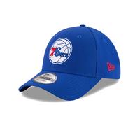 New Era Cap Men's Philadelphia 76ers Team Basic Blue 9FORTY Adjustable Hat