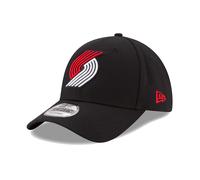 New Era Cap Men's Portland Trail Blazers Team Basic Black 9FORTY Adjustable Hat