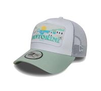New Era Cap Men's Santorini Island Greece Holiday Patch Snapback Trucker Hat