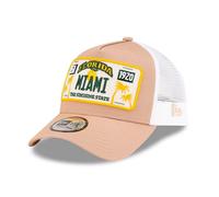 New Era Cap Men's USA Miami Florida License Plate Snapback Trucker Hat