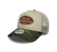 New Era Cap Men's Vintage Script Patch Woodland Camo Visor Snapback Trucker Hat