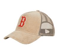 New Era Mlb Cord Boston Red Sox Trucker Cap Beige Man