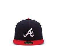 NEW ERA CAP MLB Player Replica Atlanta Braves baseball cap - Blue 7 3/8-8