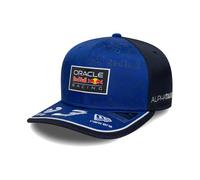 Red Bull Racing F1 Team, Official 2026 Merchandise, MV3 Drivers Baseball Cap Hat, Strech Snap, Adjustable, Blue