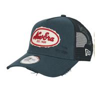New-Era Cap OVAL CANVAS DISTRESS TRUCKER NEW ERA in Marine One size