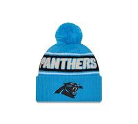 New Era Carolina Panthers NFL 2024 Sideline Sport Knit Blue Bobble Hat