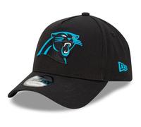 New Era Carolina Panthers NFL Evergreen Black 9Forty Adjustable A-Frame Cap
