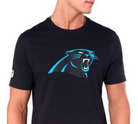 New Era Nfl Regular Carolina Panthers Short Sleeve T-shirt Black 2XL Men