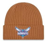 New Era Charlotte Hornets Color Pack Cuff Knit Beanie Hat Brown