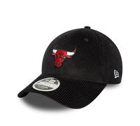NEW ERA CHICAGO BULLS BASEBALL CAP.9FORTY M CROWN BLACK CORD SNAPBACK HAT W25
