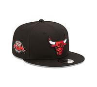 New Era Chicago Bulls NBA 6 Times NBA Champion Sideptach 9Fifty Snapback Cap Black - S-M (6 3/8-7 1/4)