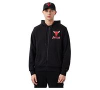 New Era Chicago Bulls Nba Script Full Zip Sweatshirt S