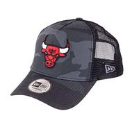 New Era Adjustable Trucker Cap - Chicago Bulls dark camo - One Size