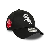 New Era Chicago White Sox MLB Primary Logo Sidepatch 1917 Black 9Forty Adjustable Cap - One-Size